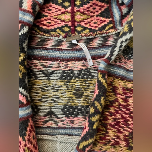 Free People wool cardigan sweater - Picture 2 of 6